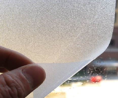 黄陵玻璃门外面粘广告用什么材料好？